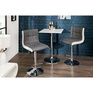 MODENA szürke-fehér bárszék 90-115 cm kép