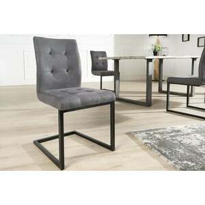 OXFORD szürke vasvázas szék kép