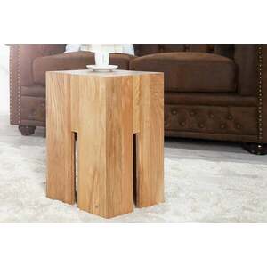 CASTLE tölgyfa hokedli 45 cm kép