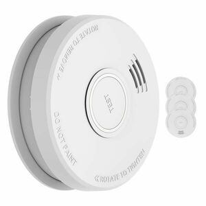 SHD by oneConcept DOF19, Füstérzékelő, műanyag, figyelmeztető jelzés: 85 dB, 9V elemmel kép