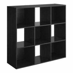 9 kockás tárolópolc 3 kosárral kép