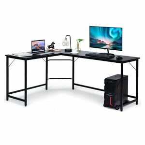 Sarokíróasztal, fekete kép