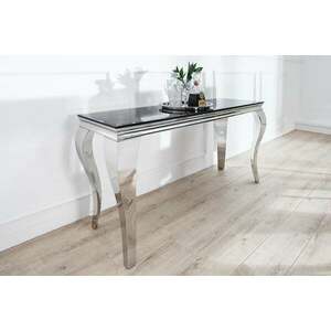 MODERN BAROCK fekete konzolasztal 140 cm kép