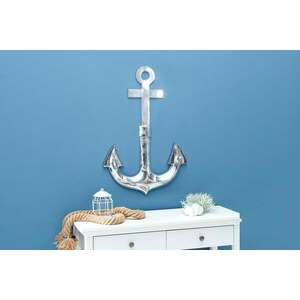 ANCHOR ezüst fali dekoráció 70cm kép