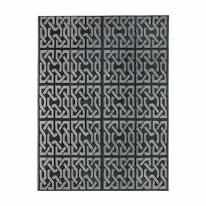 Kültéri szőnyeg, 2 oldalas, 180 x 120 cm, szürke kép