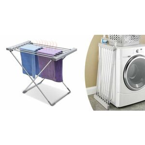 Elektromos ruhaszárító 120 W, 8 szárító rúddal kép