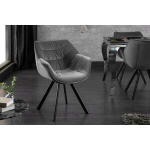 DUTCH COMFORT szürke karfás szék kép