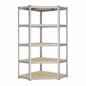 5 szintes sarok tárolópolc 70x70x180 kép