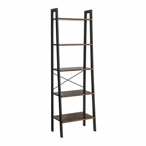 5 szintes létrapolc 56.2x32x172.1cm kép