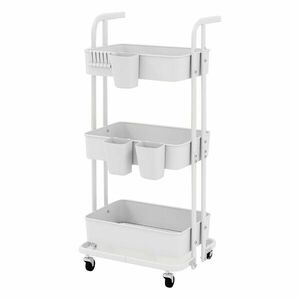 3 szintes összecsukható tálalókocsi kép