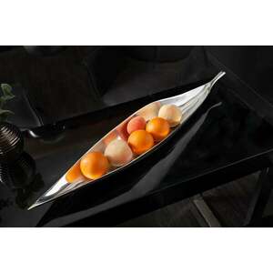 LEAF ezüst tál 80cm kép