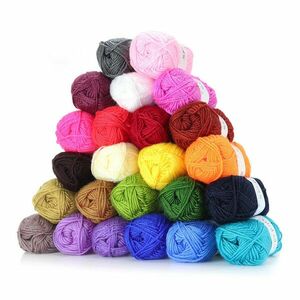 Akril horgolófonal 24 db kép