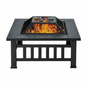 3 az 1-ben tűzrakóhely szikrahálóval kép