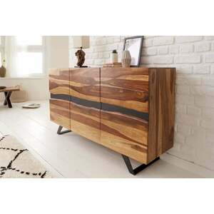 AMAZONAS barna rózsafa tálalószekrény 150x43x86 kép