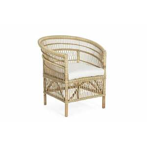 JOSEFINA natúr kültéri fotel párnával kép