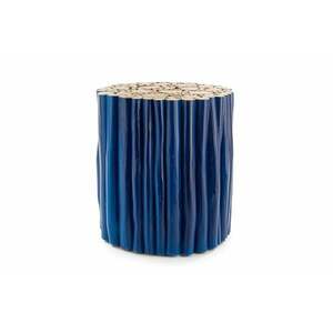 GUADALUPE kék dohányzóasztal 38x38cm kép