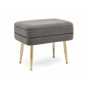 PAVLINA sötétszürke tárolós egyszemélyes ülőpad kép