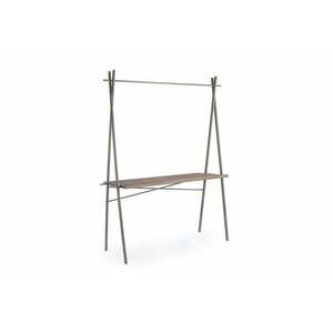 EXHIBITOR négyszögletes kiállítóasztal 1 polccal kép