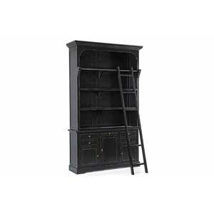 JEFFERSON fekete könyvespolc kép