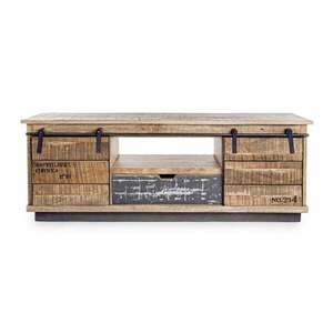 TUDOR alacsony tálalószekrény 2 ajtóval és 1 fiókkal kép