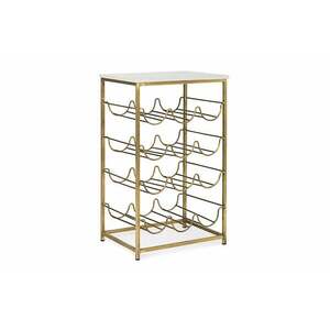 MARMOL dohányzóasztal 12 palackos bortartóval kép