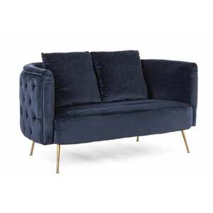 TENBURY kék kanapé 2 személyes kép