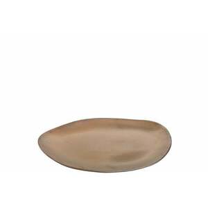 LEONARDO NOLI barna lapostányér 30x21cm kép