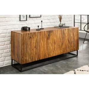 AMAZONAS barna mangófa tálalószekrény kép