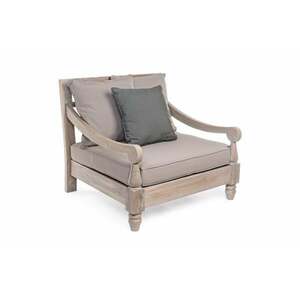 BALI bézs teakfa kerti fotel kép