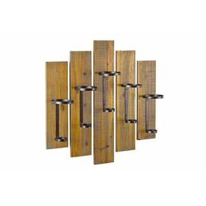 MATTEO V barna fenyőfa bortartó kép