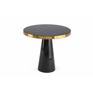 NANDIKA fekete acél lerakóasztal 51x51cm kép