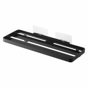 Matt fekete öntapadós acél fürdőszobai polc Film Hook – YAMAZAKI kép