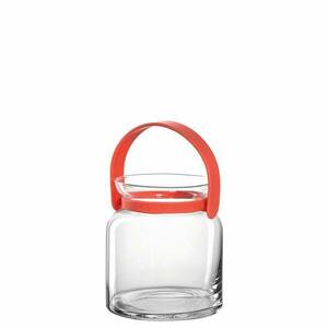 LEONARDO COLORATA viharlámpa 13cm, korall kép