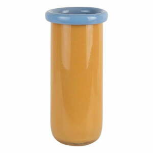 Mustársárga üveg váza (magasság 30, 5 cm) Plegado – PT LIVING kép