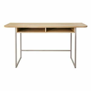 Natúr színű konzolasztal tölgyfa dekorral 40x140 cm Darlington – Actona kép