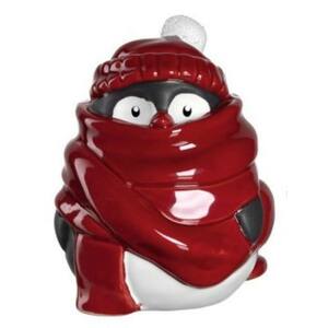 LEONARDO CALDO pingvin figura 15cm sállal kép