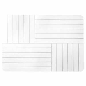 Fehér fürdőszobai kilépő 50x70 cm Malta – douceur d'intérieur kép