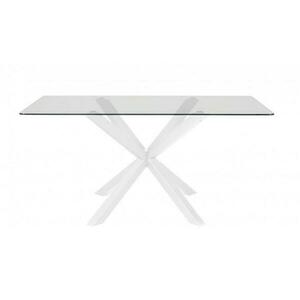 MAY üveg kerti étkezőasztal 160cm kép