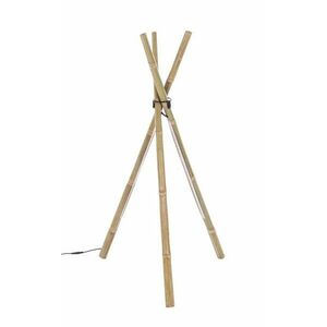 BAMBOO II barna bambusz állólámpa kép