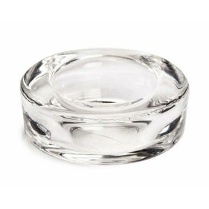 BASICO átlátszó üveg gyertyatartó kép