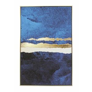 BOLD II kék vászon festmény kép