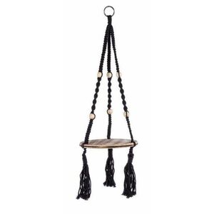 PERUVIAN fekete 100% pamut virágtartó kép