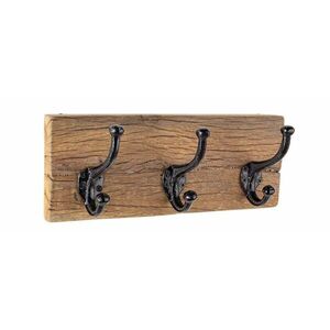 RAFTER III barna újrahasznosított fa fali akasztó kép