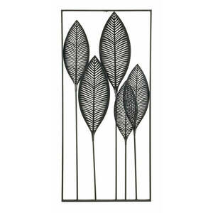 ADHIRA fekete acél fali dekoráció kép