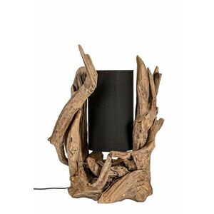 BION barna Teakfa asztali lámpa kép