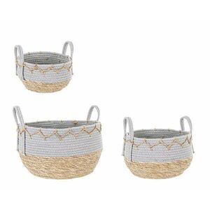 CELESTIAL III szürke 100% pamut kosár kép