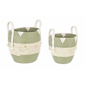 THELMA zöld 2 részes kosár szett kép