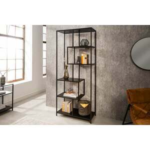 SLIM fekete fa polc 185x77 cm kép