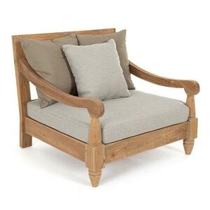 BALI szürkésbarna teakfa fotel kép