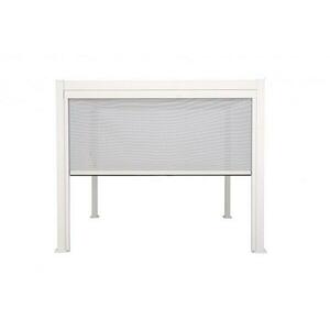 OCEAN fehér pergola árnyékoló 3 m-es oldalfalra kép